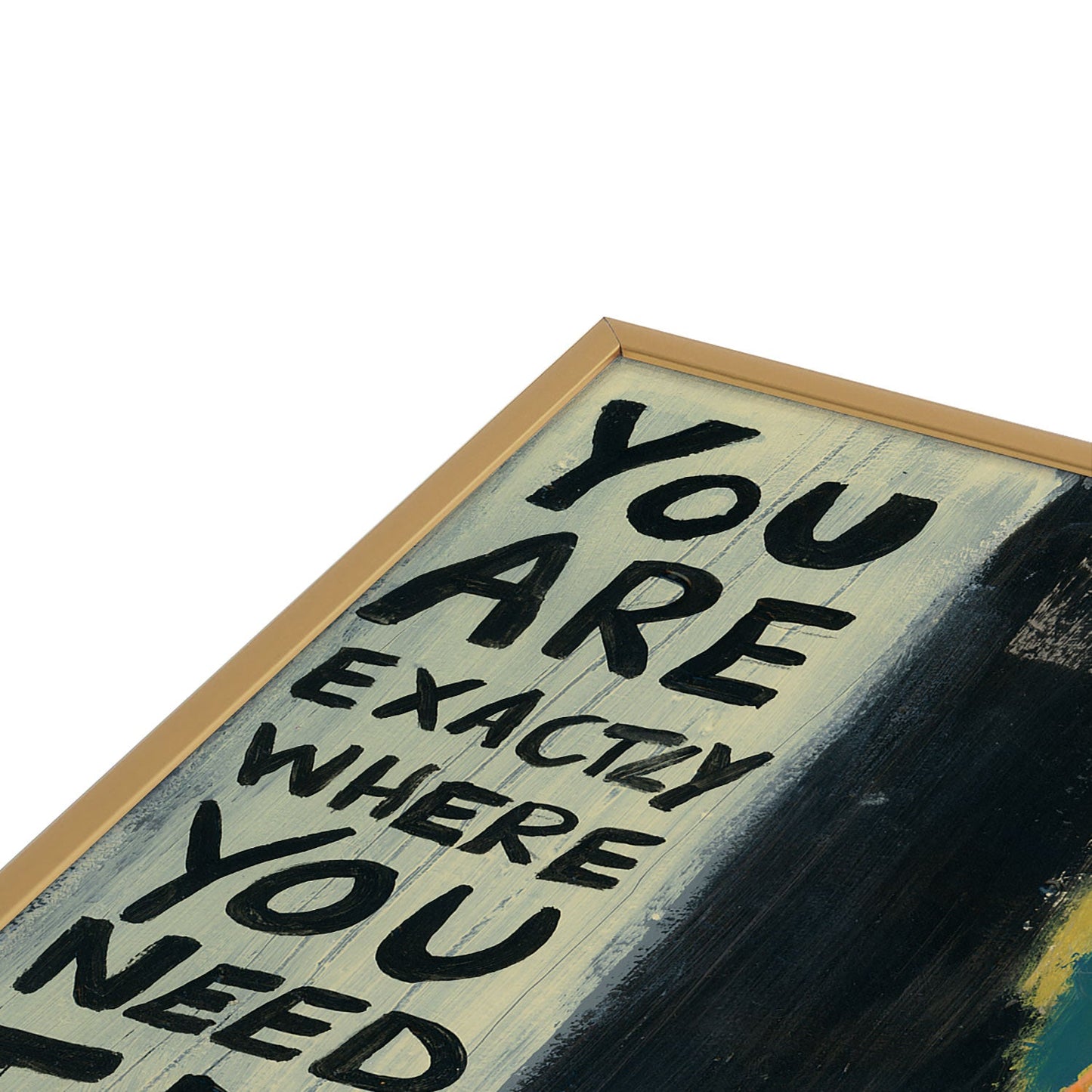 Sophia Buddenhagen Where You Need To Be Square Metal Framed Art Print
