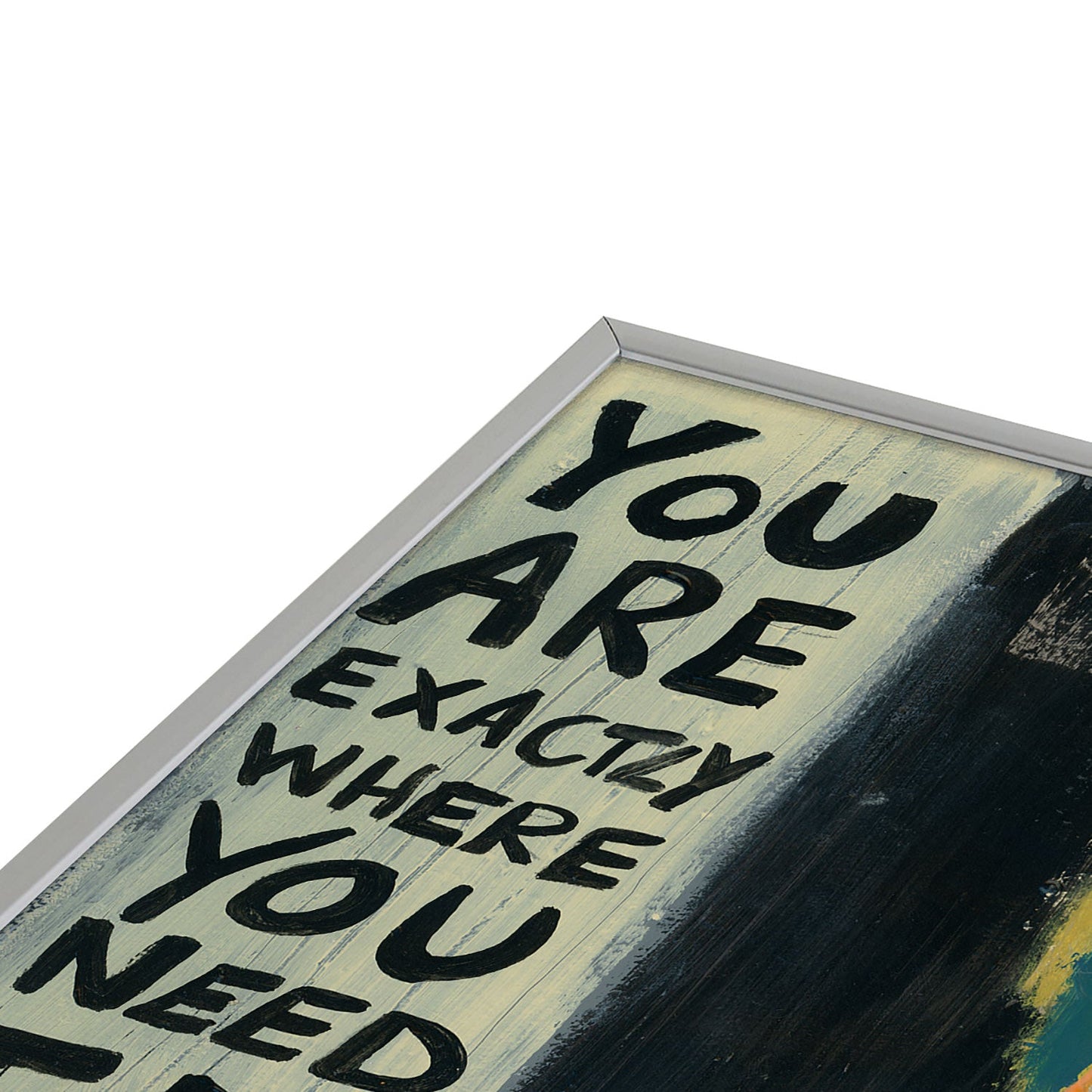 Sophia Buddenhagen Where You Need To Be Square Metal Framed Art Print