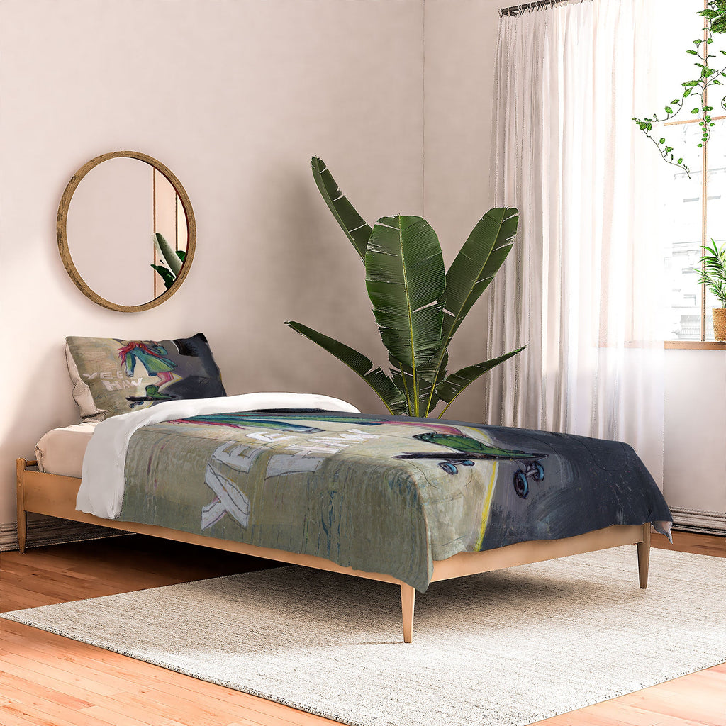 Sophia Buddenhagen Yee Haw Cowgirl Skater Comforter