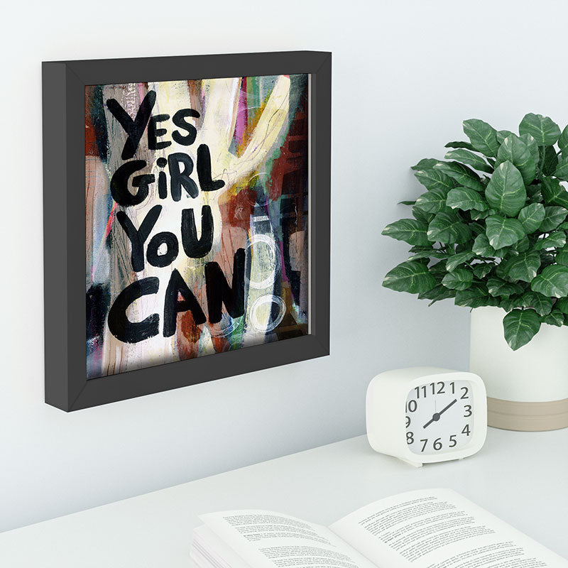 Sophia Buddenhagen Yes Girl You Can Recessed Framing Square