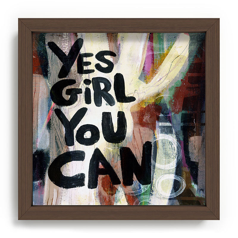 Sophia Buddenhagen Yes Girl You Can Recessed Framing Square