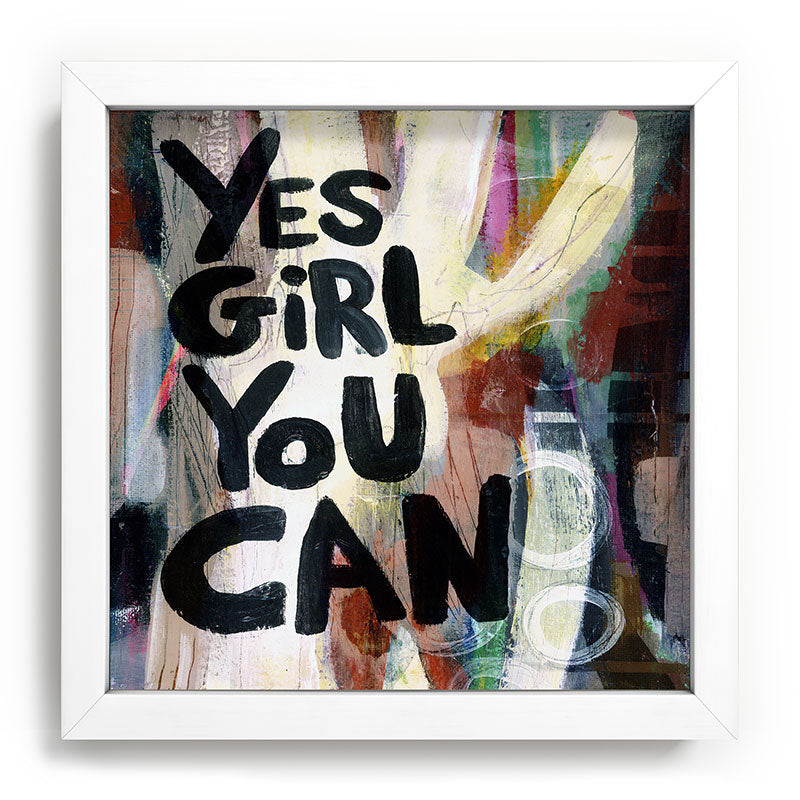 Sophia Buddenhagen Yes Girl You Can Recessed Framing Square