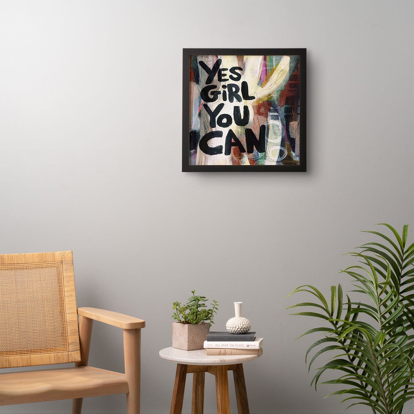 Sophia Buddenhagen Yes Girl You Can Framed Wall Art