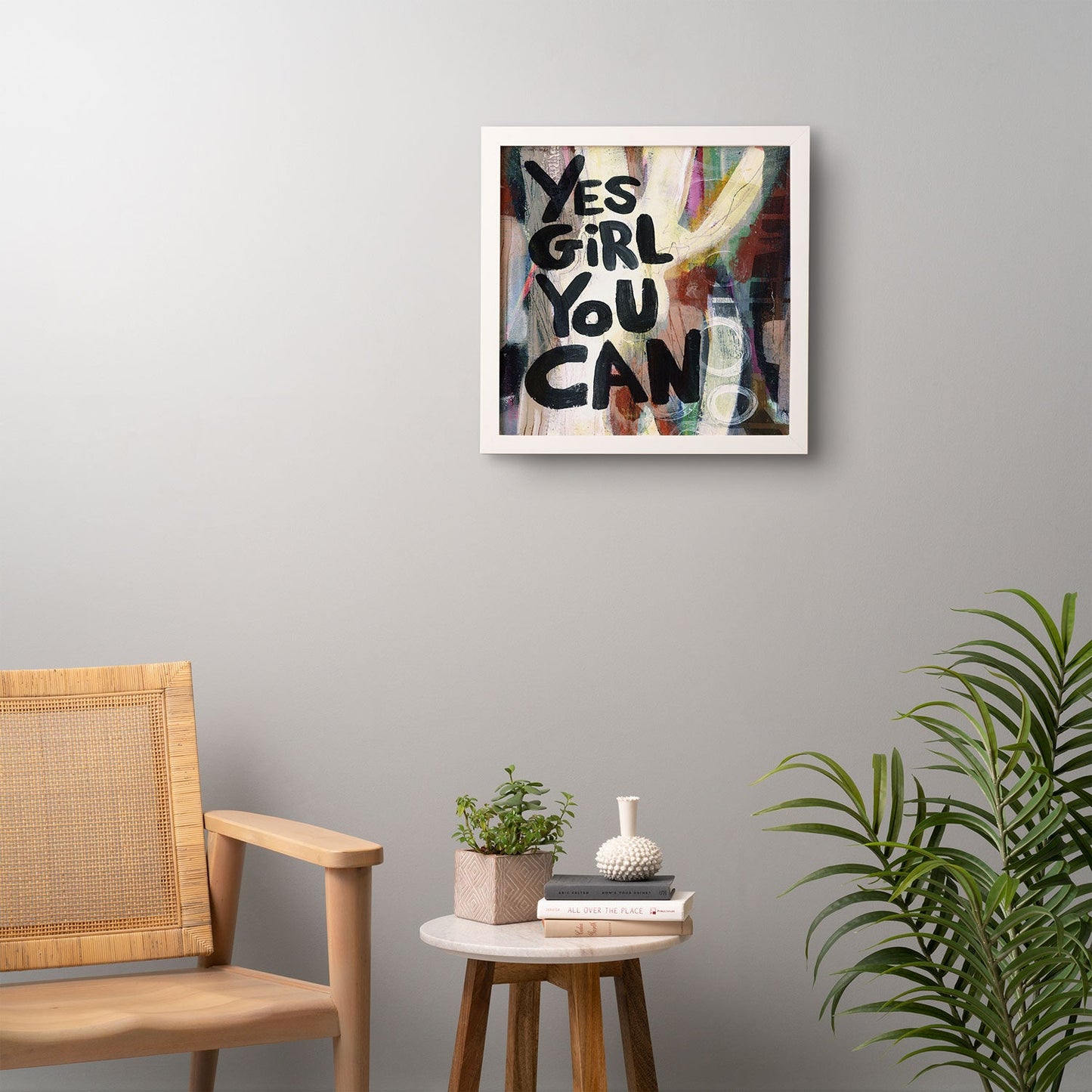 Sophia Buddenhagen Yes Girl You Can Framed Wall Art
