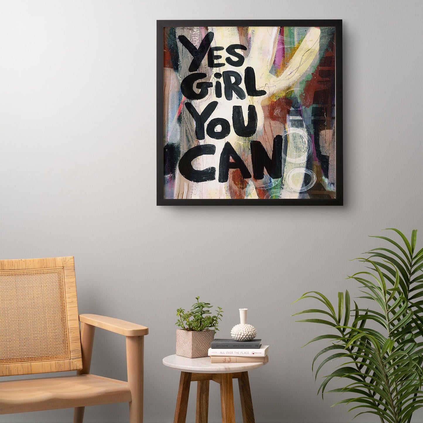 Sophia Buddenhagen Yes Girl You Can Framed Wall Art