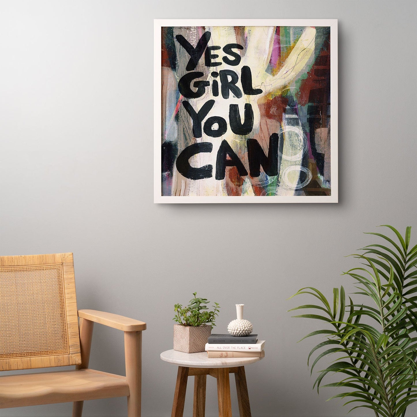 Sophia Buddenhagen Yes Girl You Can Framed Wall Art