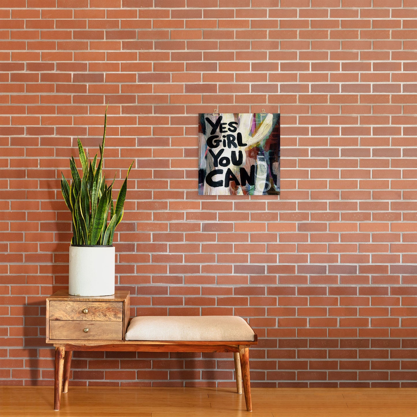 Sophia Buddenhagen Yes Girl You Can Art Print