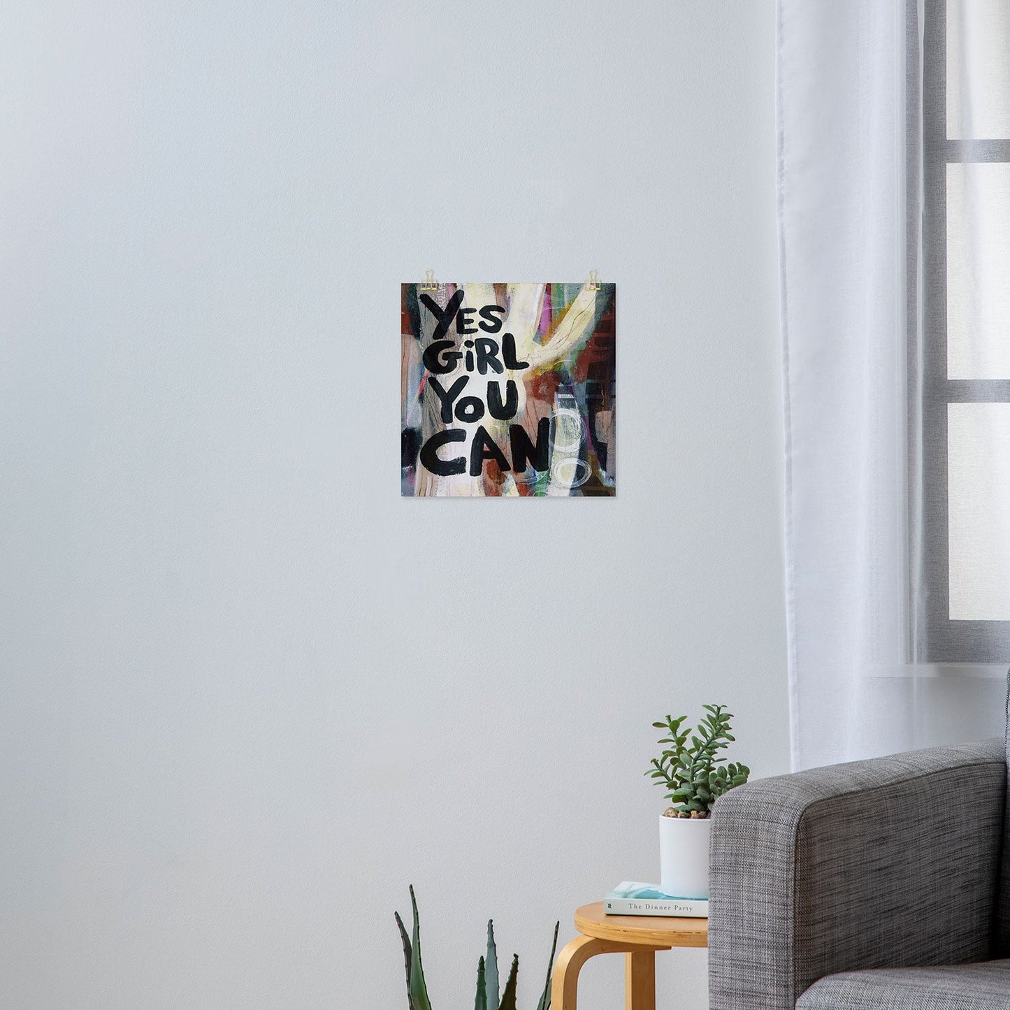Sophia Buddenhagen Yes Girl You Can Art Print