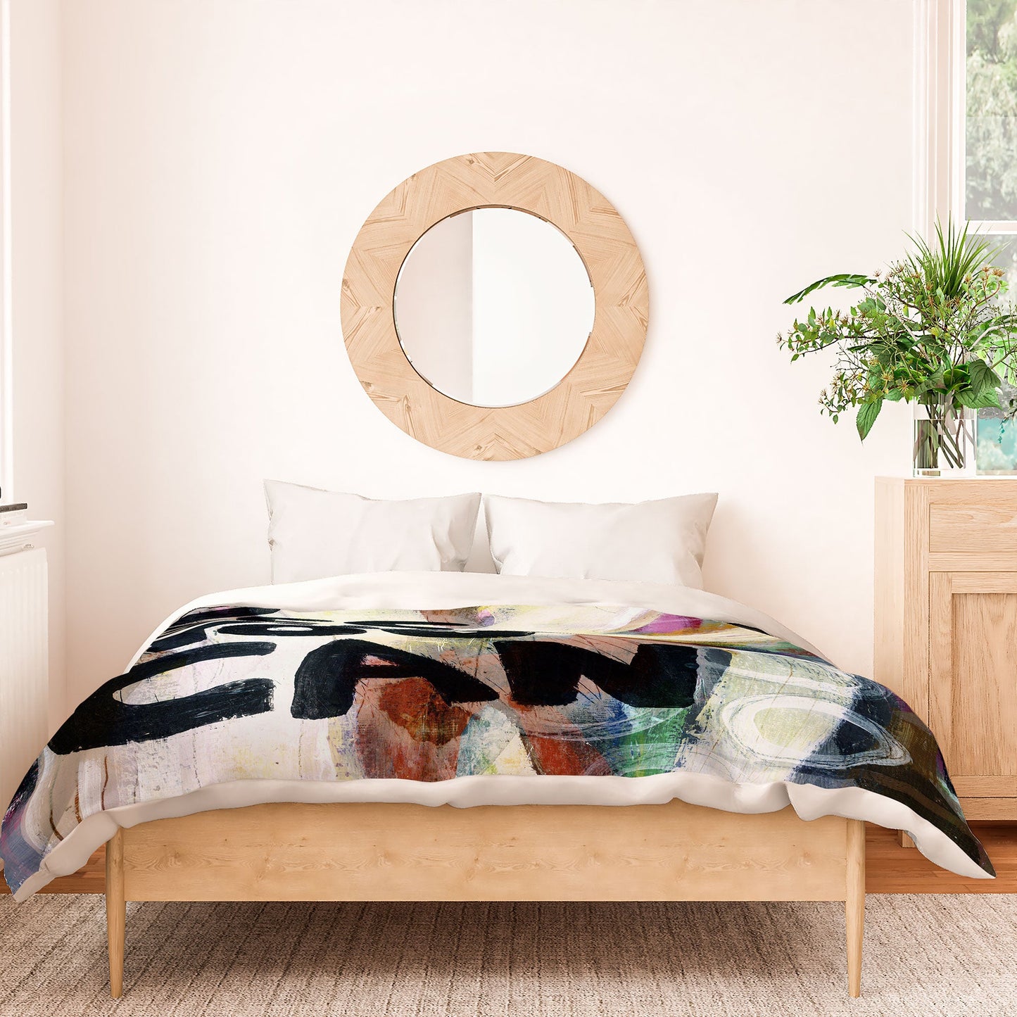 Sophia Buddenhagen Yes Girl You Can Duvet Cover