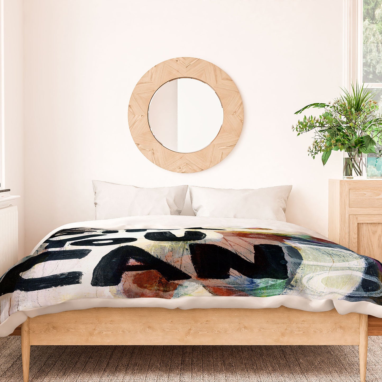 Sophia Buddenhagen Yes Girl You Can Duvet Cover