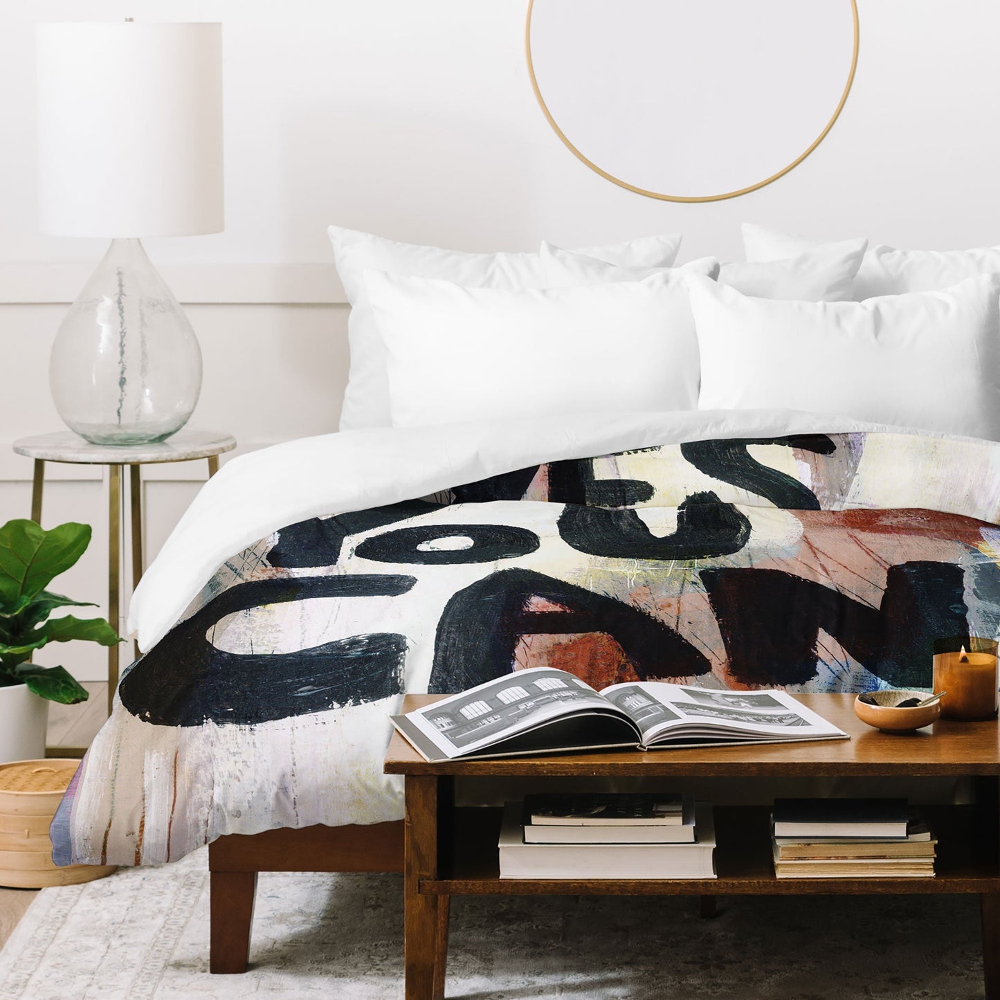 Sophia Buddenhagen Yes Girl You Can Duvet Cover