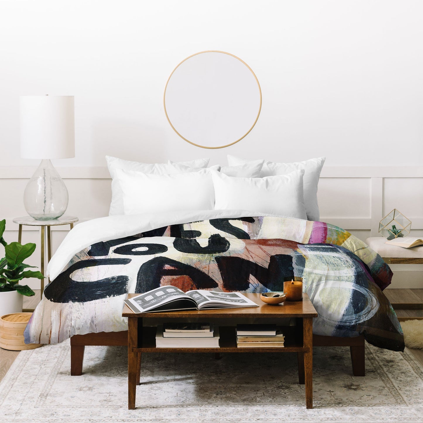 Sophia Buddenhagen Yes Girl You Can Duvet Cover