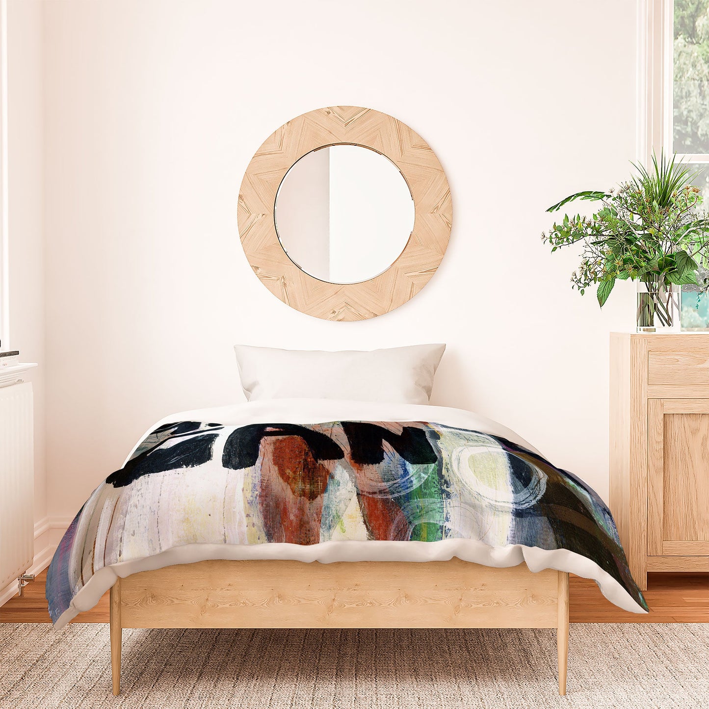Sophia Buddenhagen Yes Girl You Can Duvet Cover