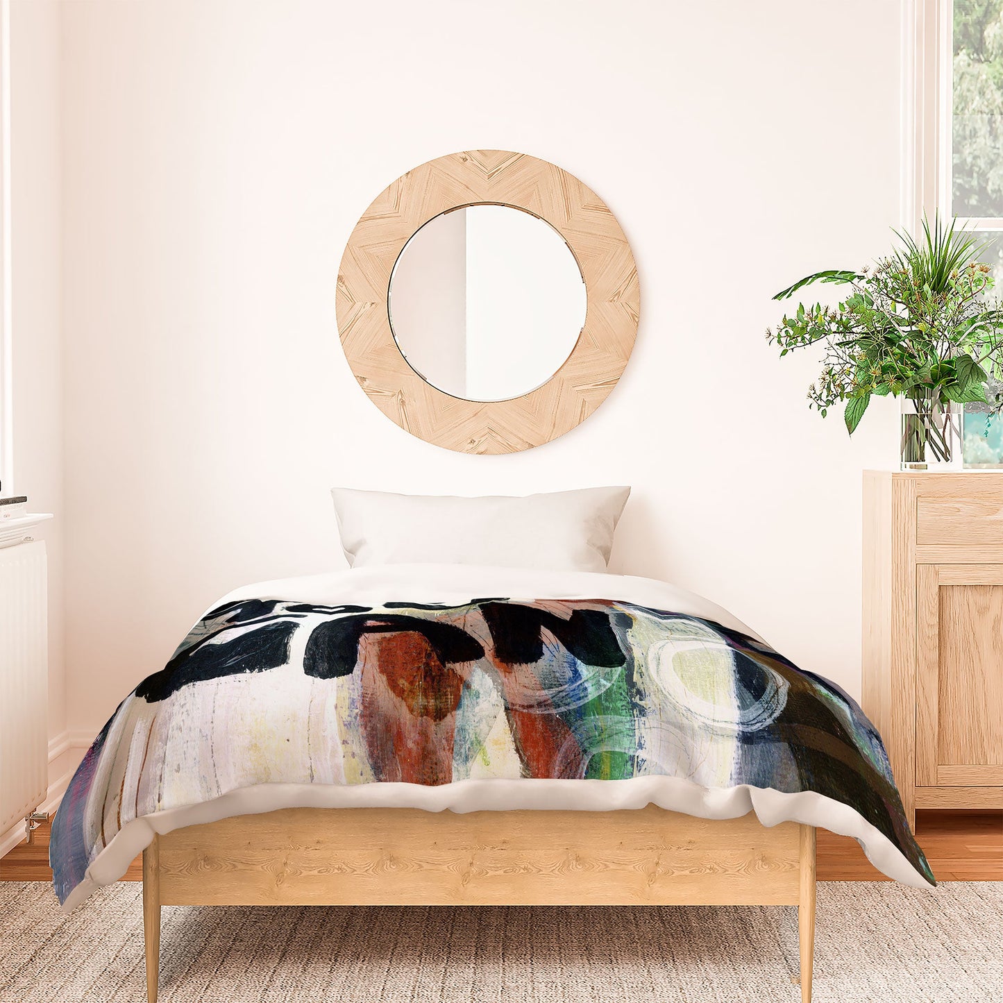 Sophia Buddenhagen Yes Girl You Can Duvet Cover