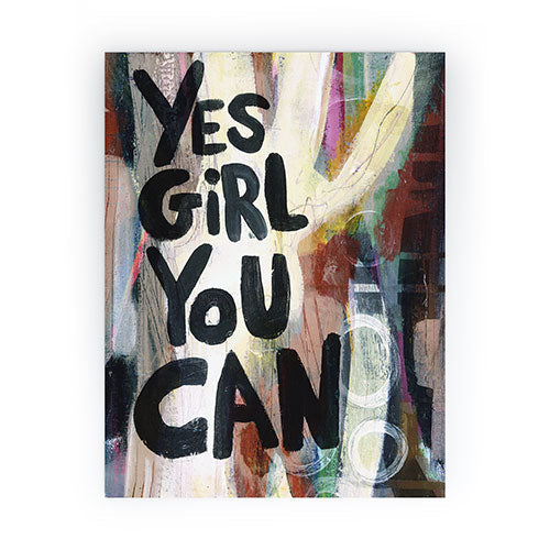 Sophia Buddenhagen Yes Girl You Can Mini Art Print