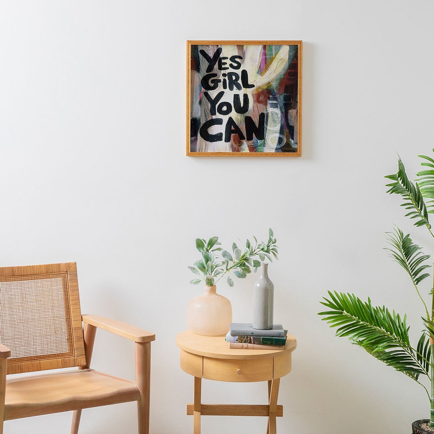 Sophia Buddenhagen Yes Girl You Can Framed Wall Art