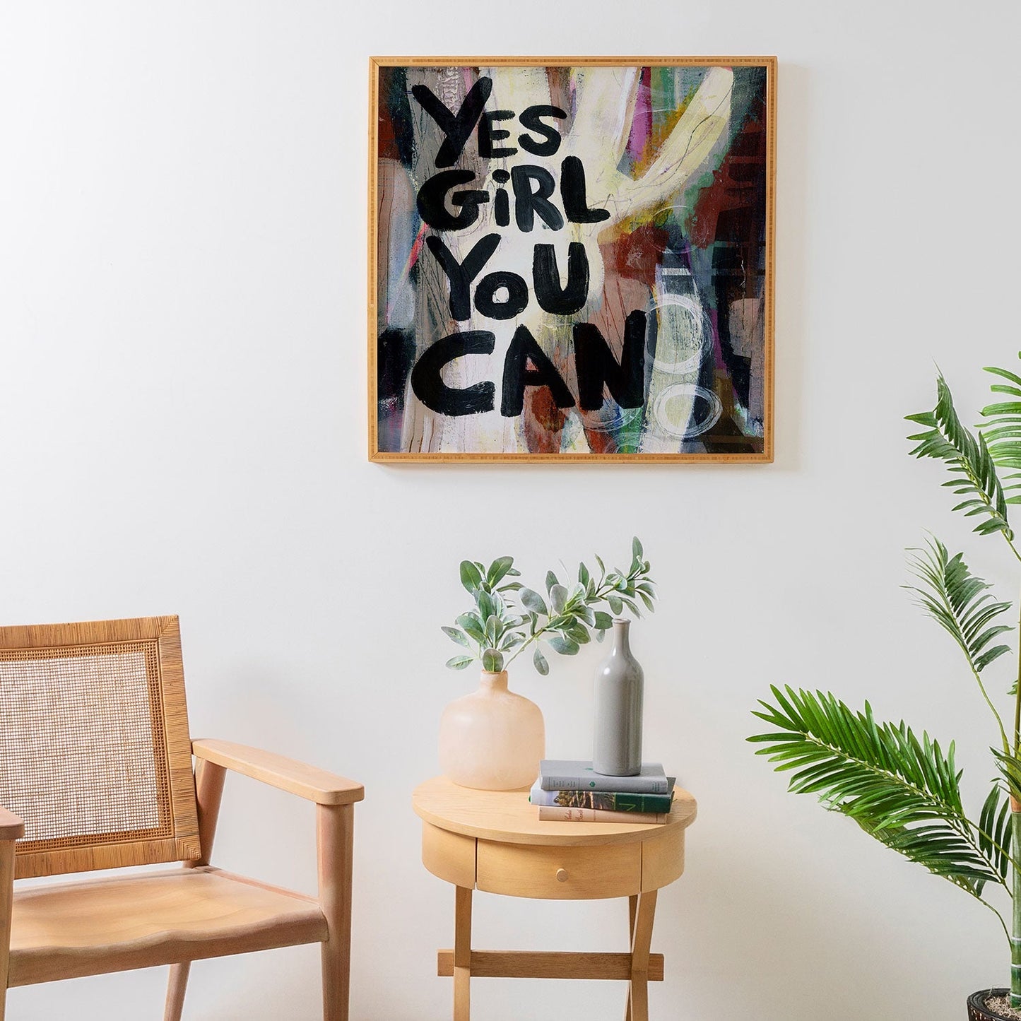 Sophia Buddenhagen Yes Girl You Can Framed Wall Art