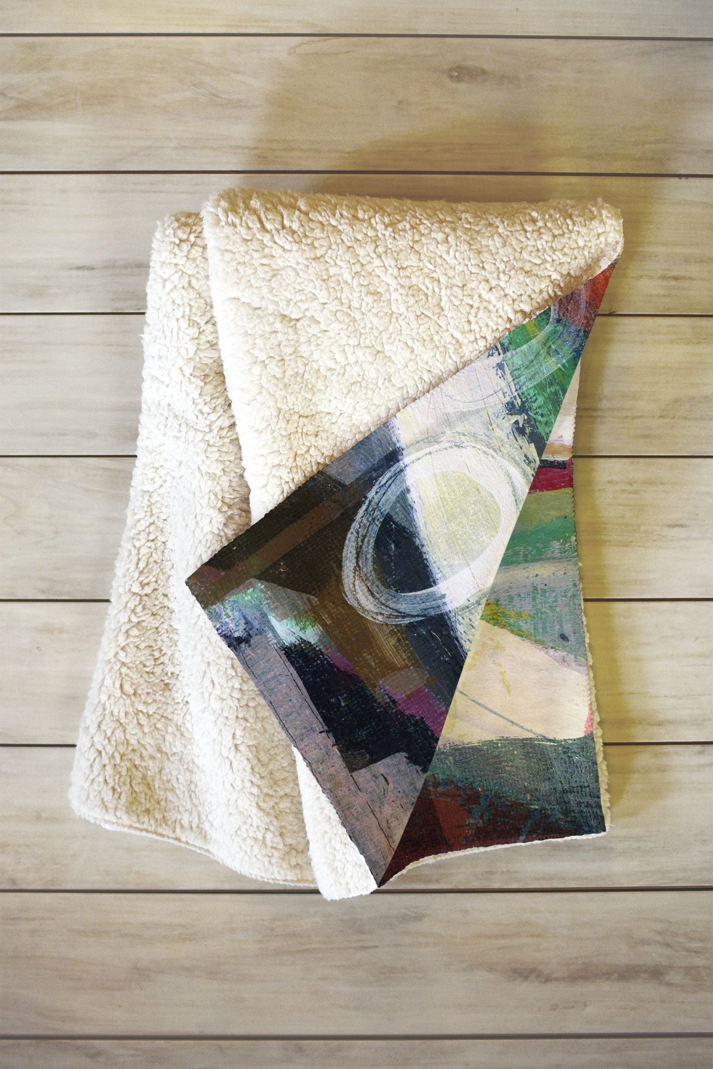 Sophia Buddenhagen Yes Girl You Can Fleece Throw Blanket