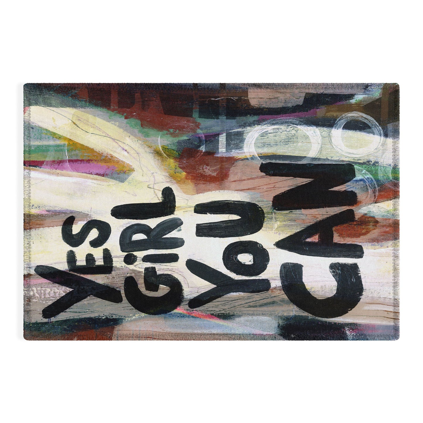 Sophia Buddenhagen Yes Girl You Can Outdoor Rug