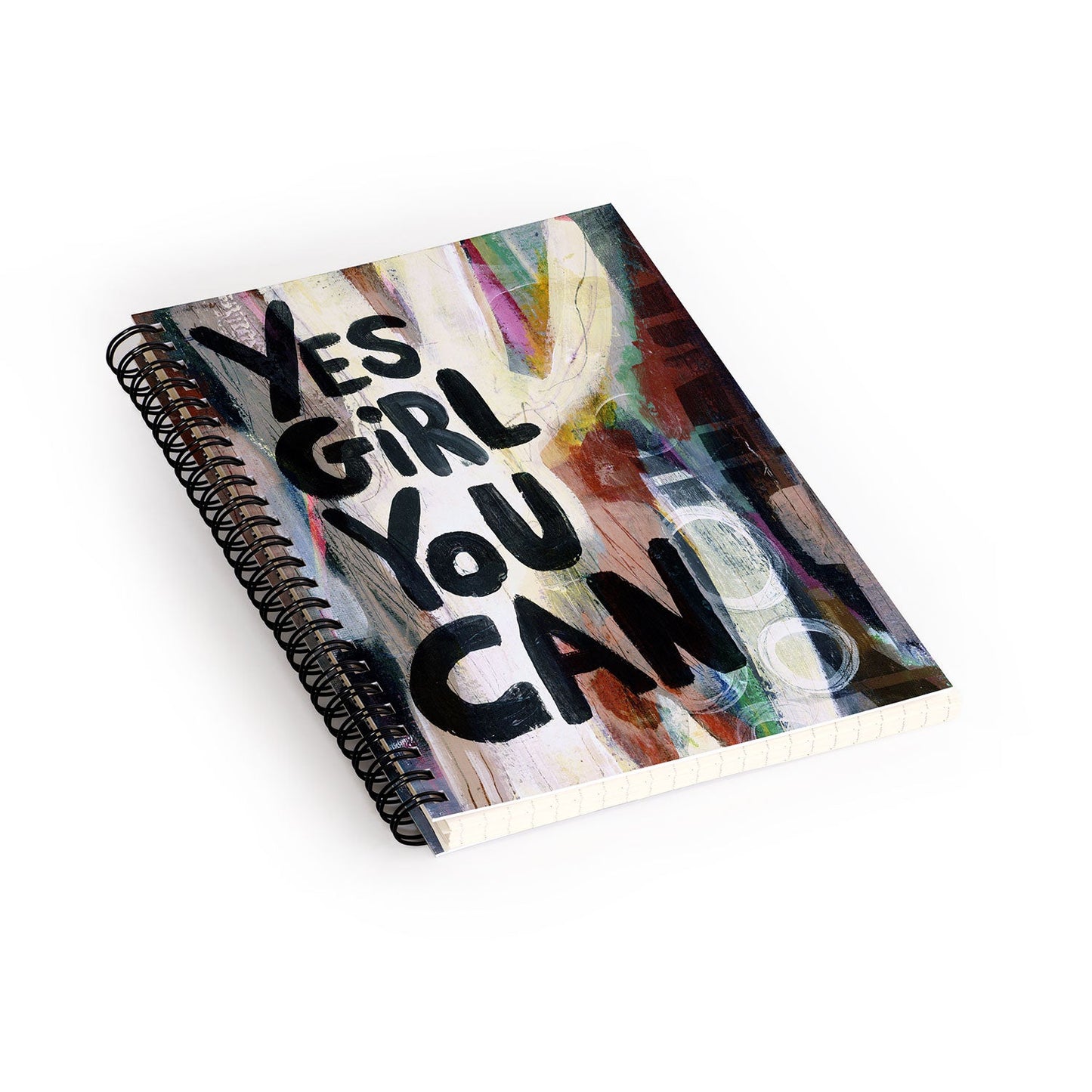 Sophia Buddenhagen Yes Girl You Can Spiral Notebook