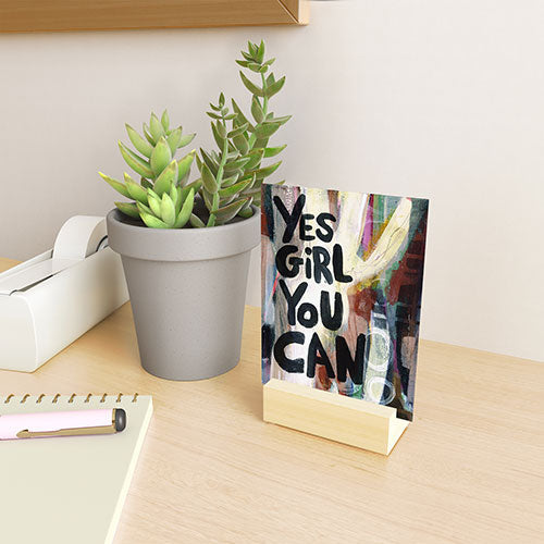 Sophia Buddenhagen Yes Girl You Can Mini Art Print