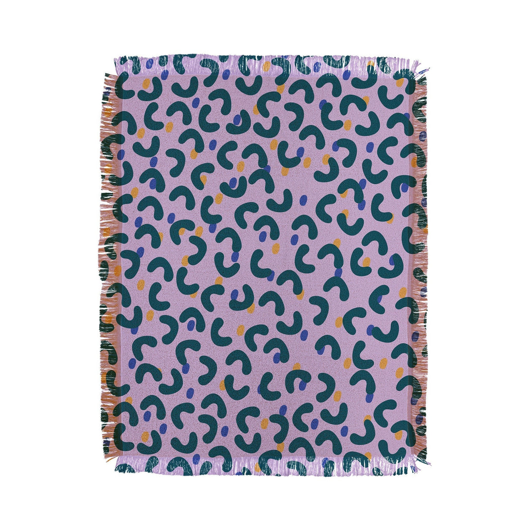 Camilla Foss Pebbles Mix Throw Blanket