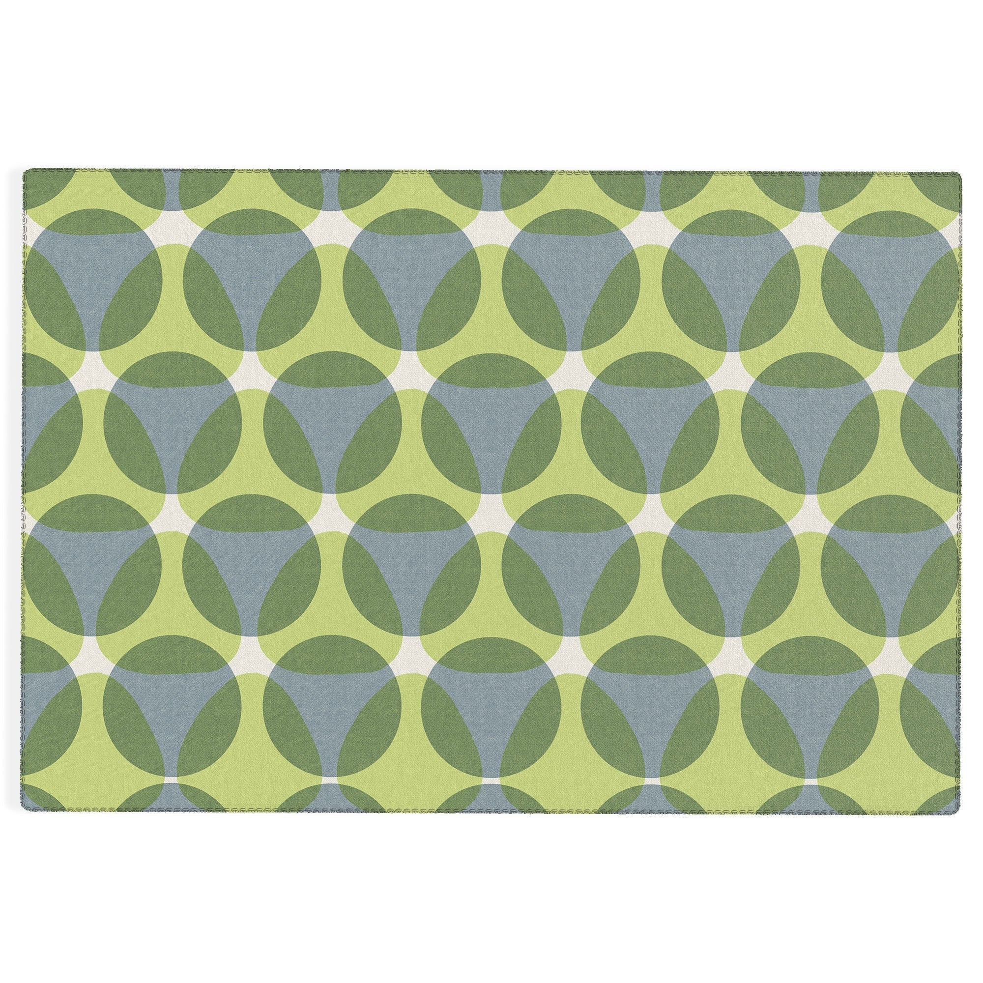Marta Barragan Camarasa Stylish Retro Circle Outdoor Rug