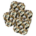Marta Barragan Camarasa Romantic Floral Fusion Coaster Set