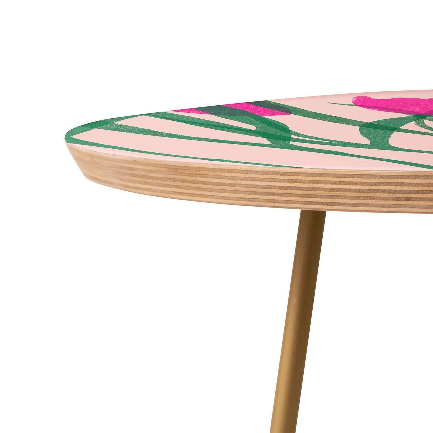 Garima Dhawan tulips 14 Round Side Table