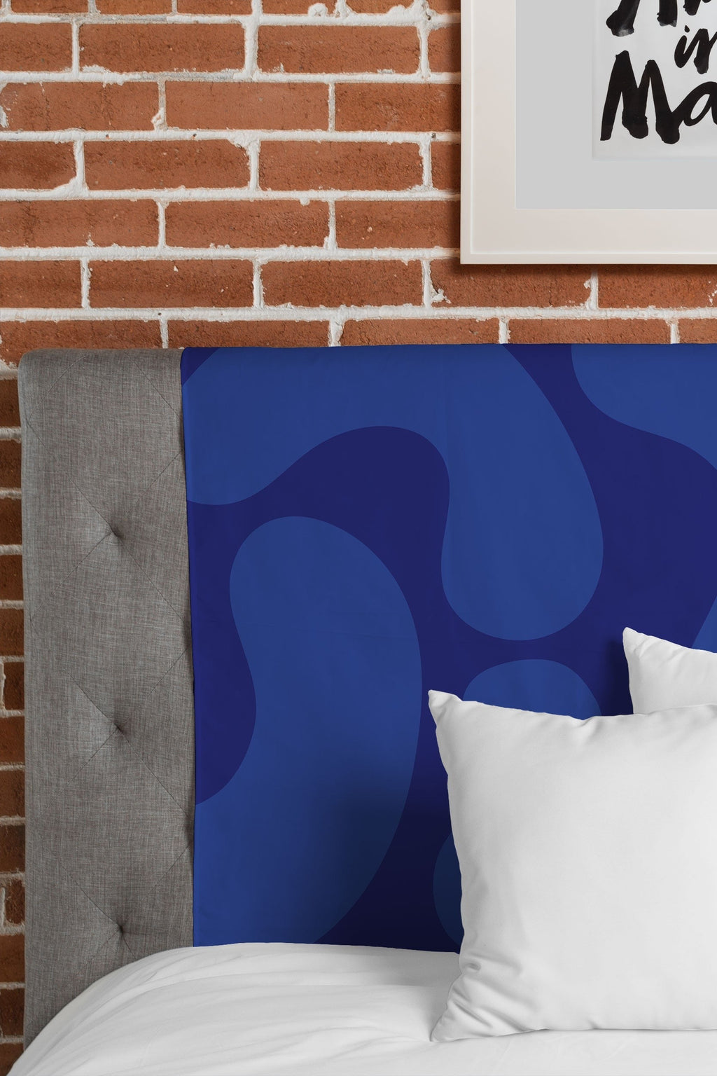 Camilla Foss Blue Pebble Tapestry