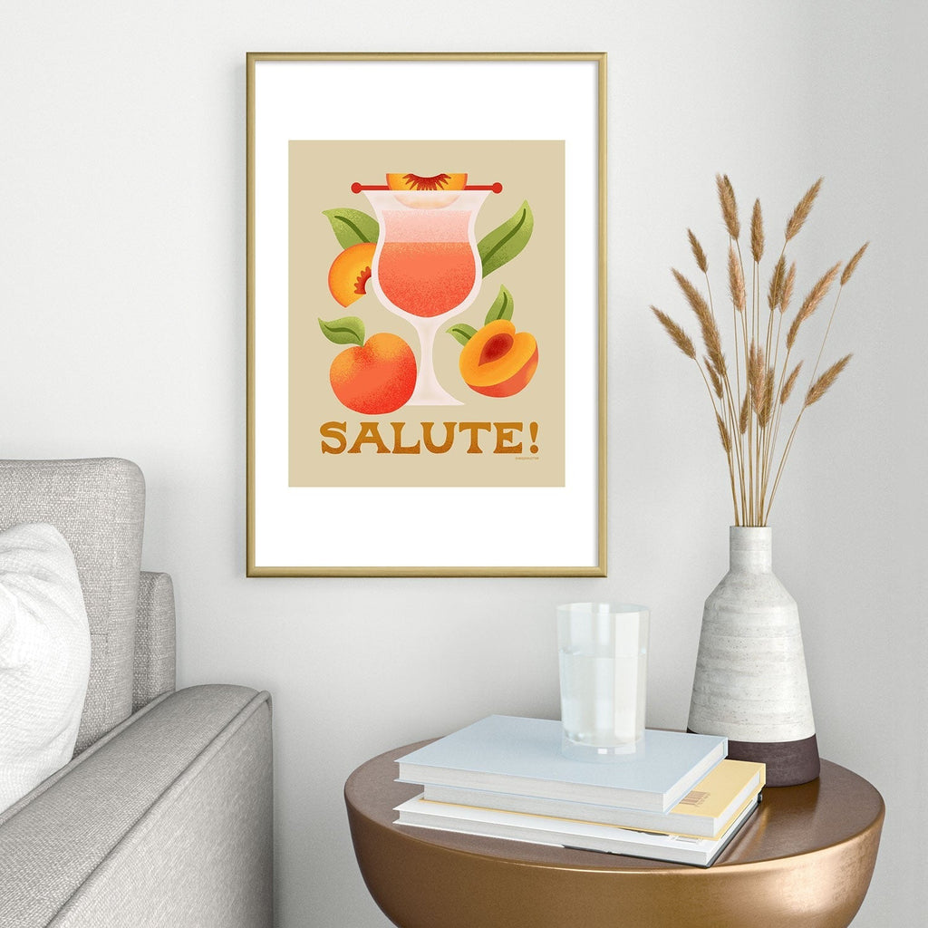 Jessica Molina Bellini Metal Framed Art Print