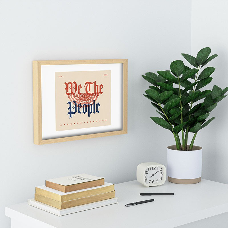 DENY Designs We The People ii Recessed Framing Rectangle