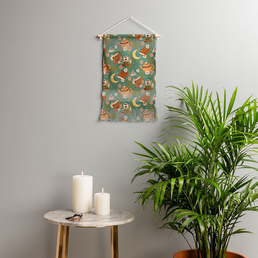 Avenie Moonlit Reading Nook I Wall Hanging Portrait