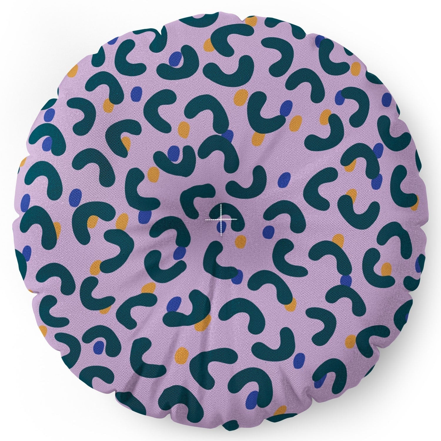 Camilla Foss Pebbles Mix Floor Pillow Round