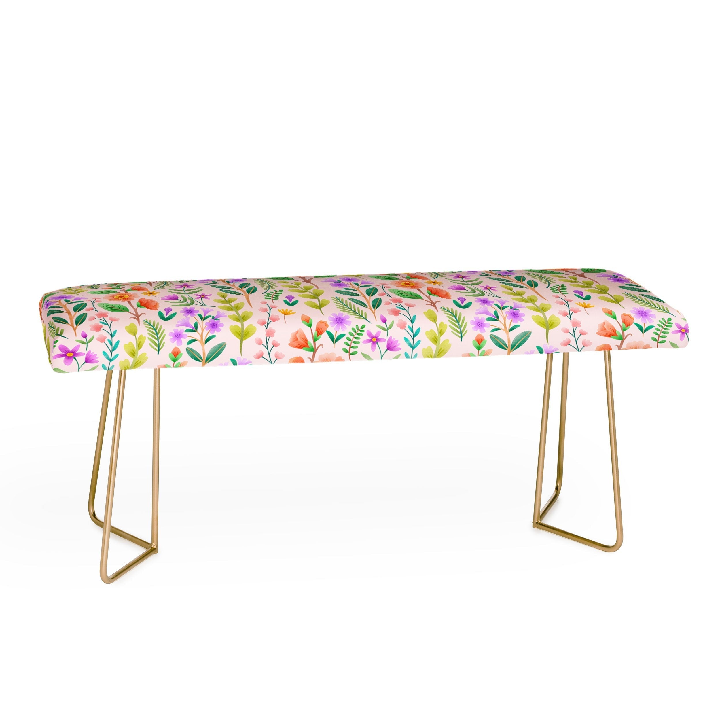 Pimlada Phuapradit Ditsy Spring Floral Bench