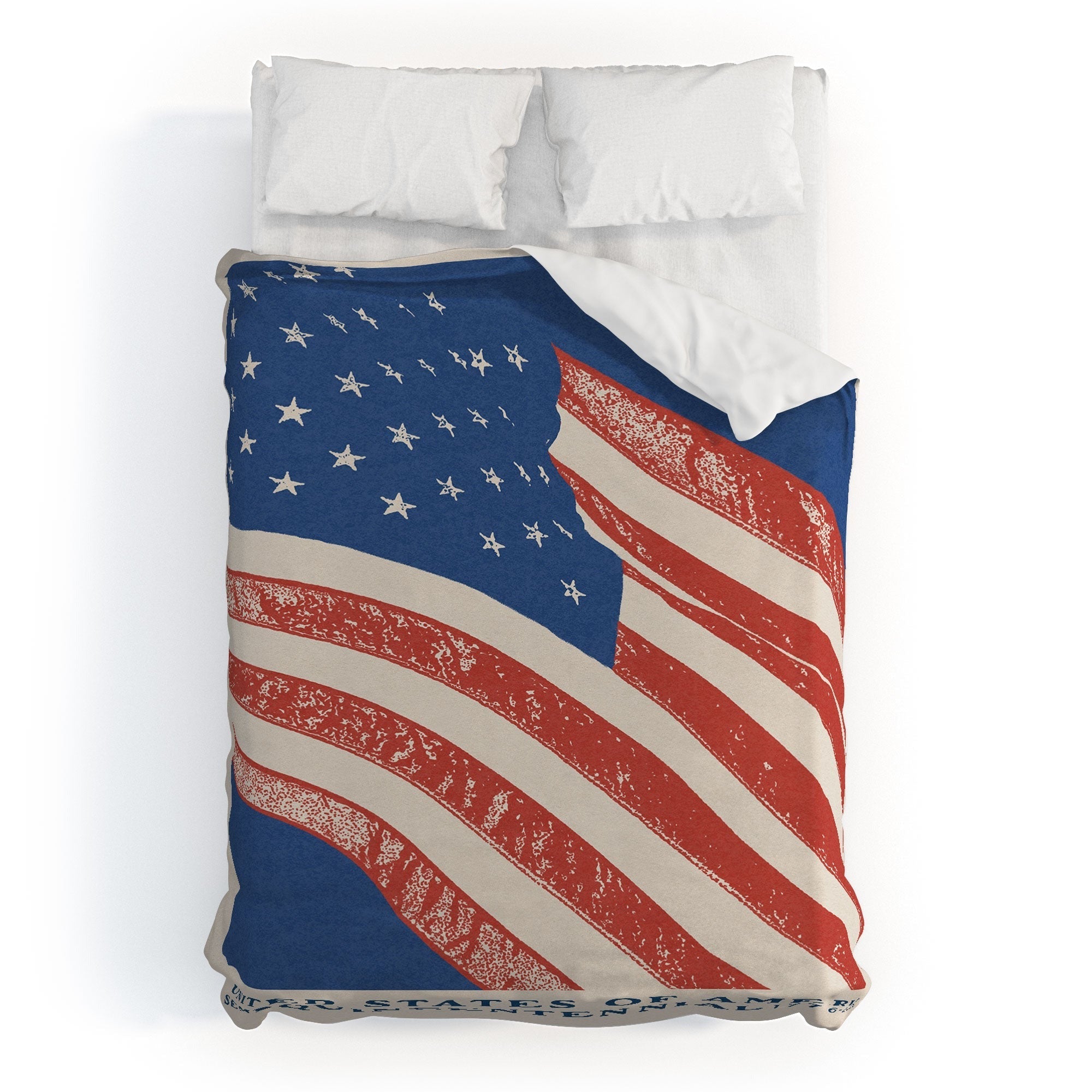 DENY Designs Stars n Stripes Semiquincentennial Duvet Cover