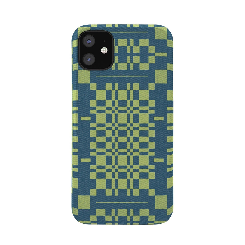 Marta Barragan Camarasa Nostalgic Grid Design Phone Case