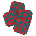 Garima Dhawan oxalis 1 Coaster Set