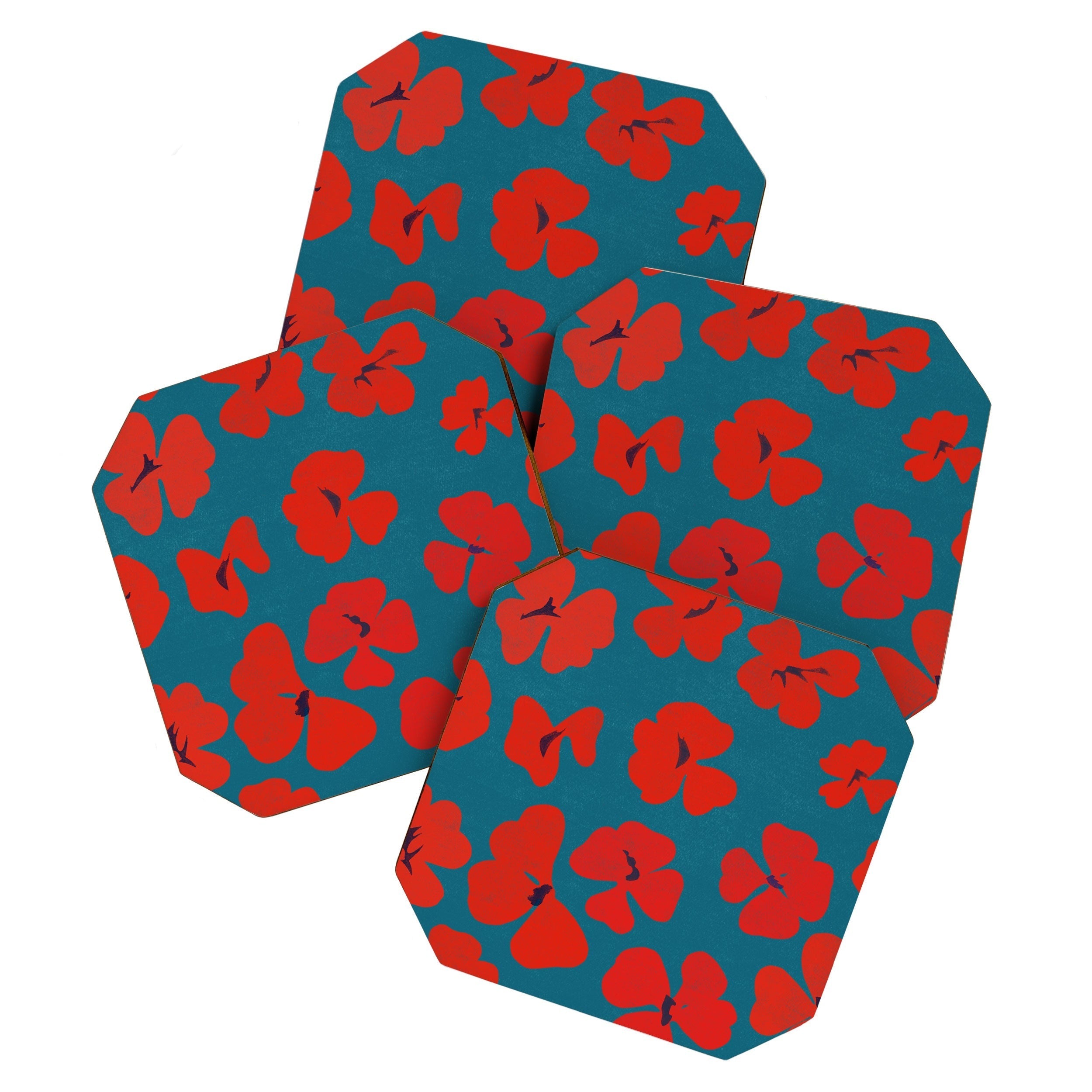 Garima Dhawan oxalis 1 Coaster Set