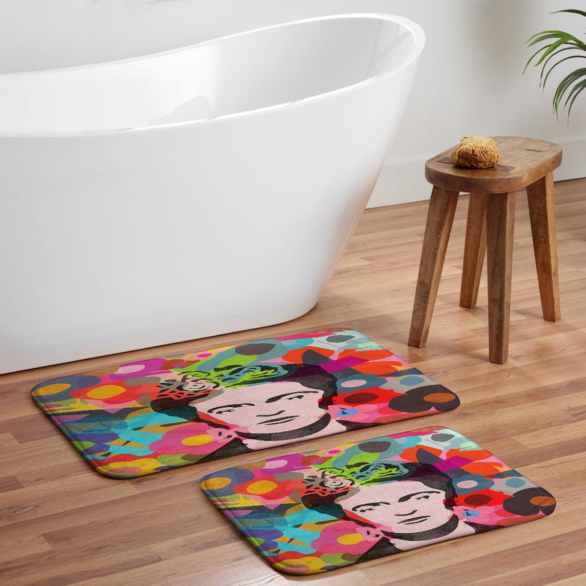 Garima Dhawan frida 1d Memory Foam Bath Mat