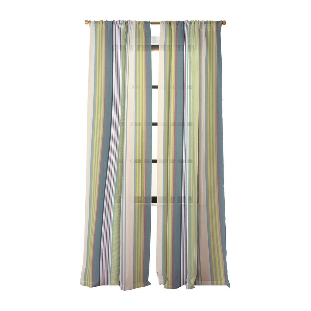 Marta Barragan Camarasa Colorful Stripe Delight Sheer Non Repeat