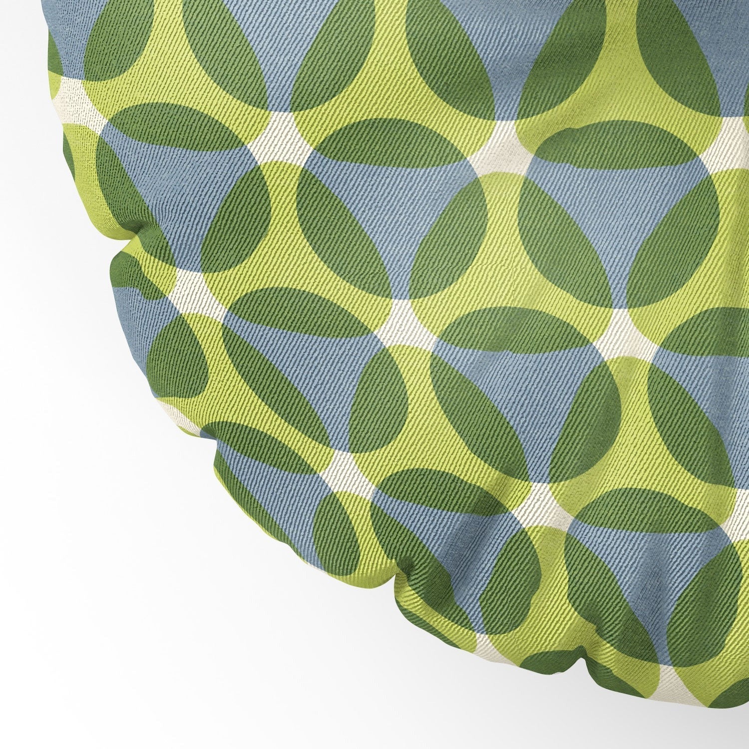 Marta Barragan Camarasa Stylish Retro Circle Floor Pillow Round