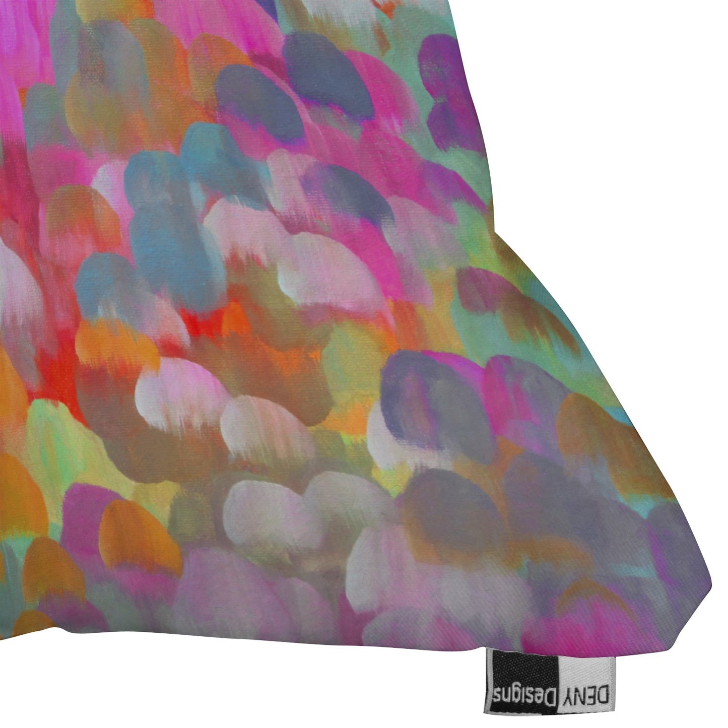 Stephanie Corfee Candy Necklace Outdoor Throw Pillow