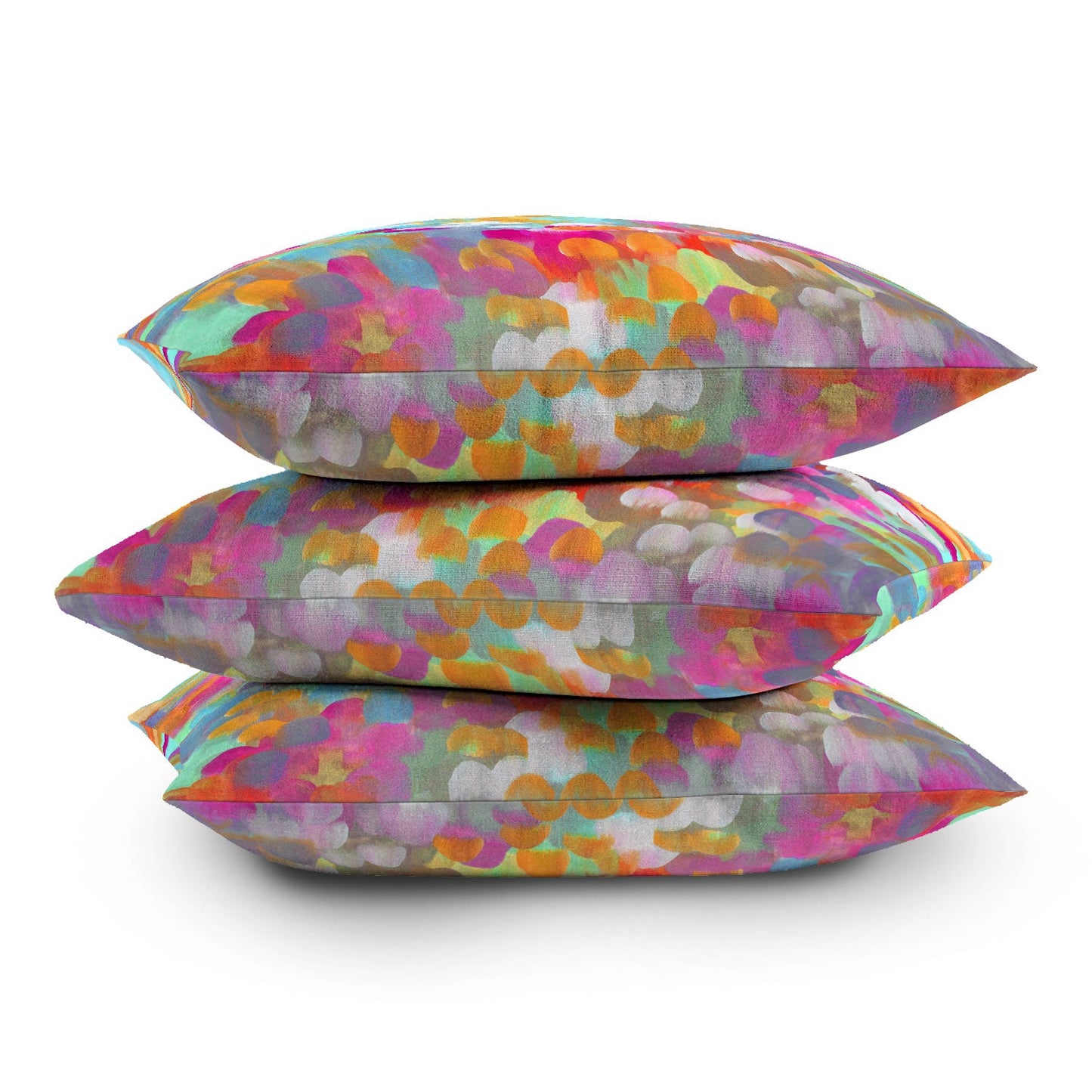 Stephanie Corfee Candy Necklace Outdoor Throw Pillow