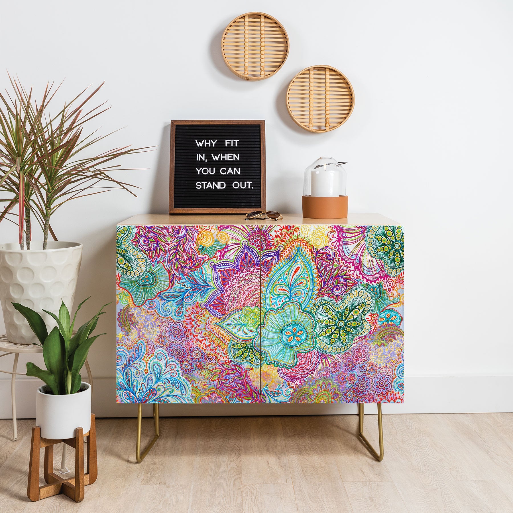Stephanie Corfee Flourish Allover Credenza