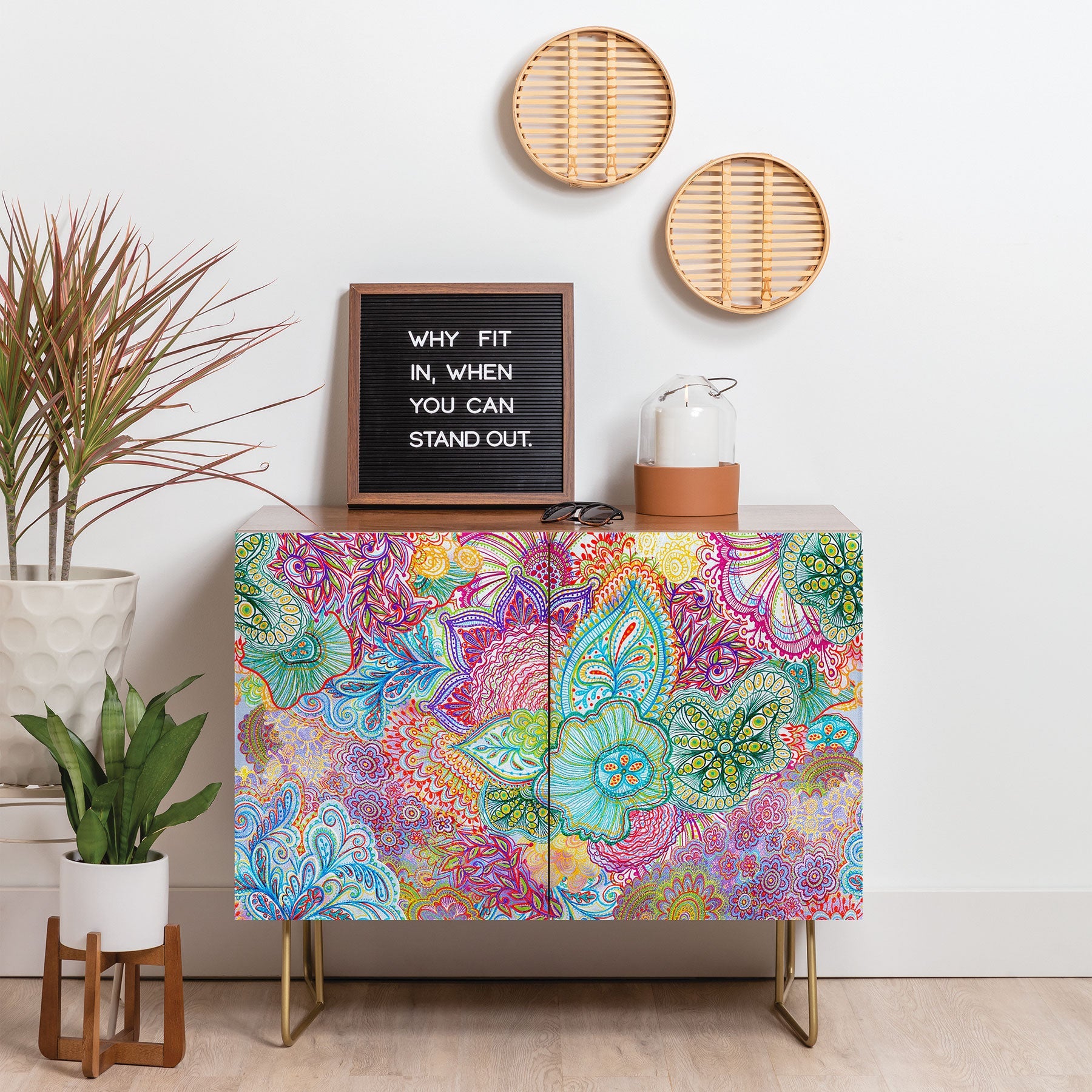 Stephanie Corfee Flourish Allover Credenza