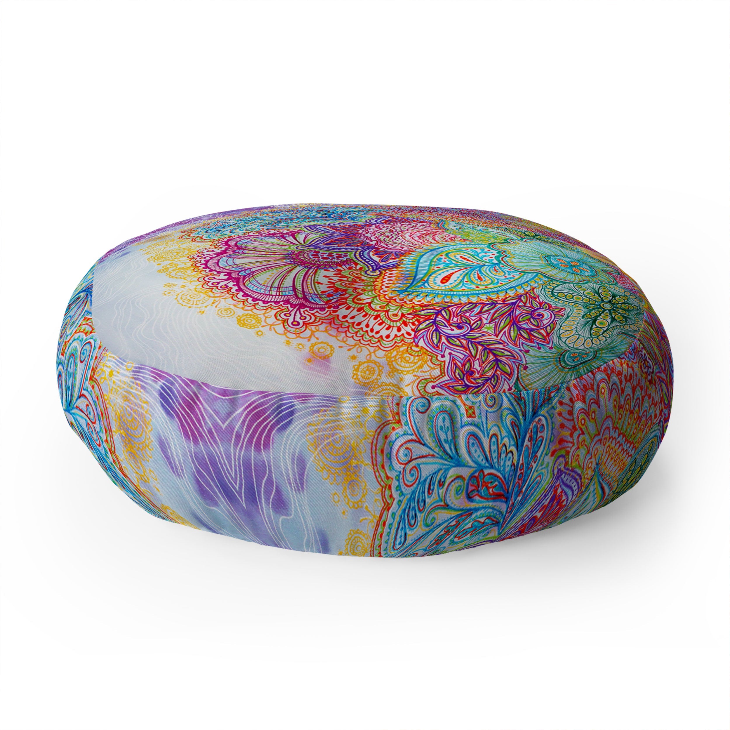 Stephanie Corfee Flourish Floor Pillow Round