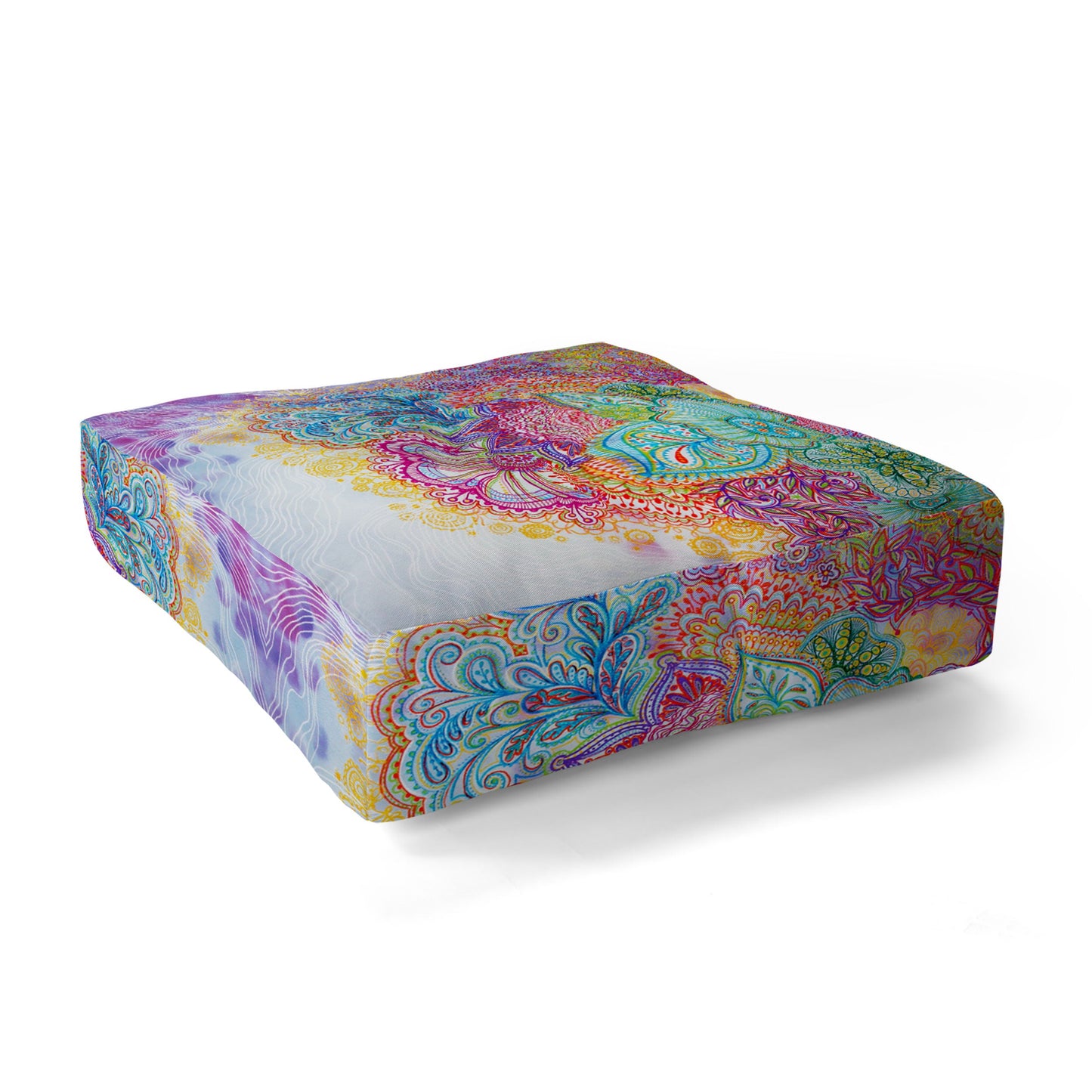 Stephanie Corfee Flourish Floor Pillow Square