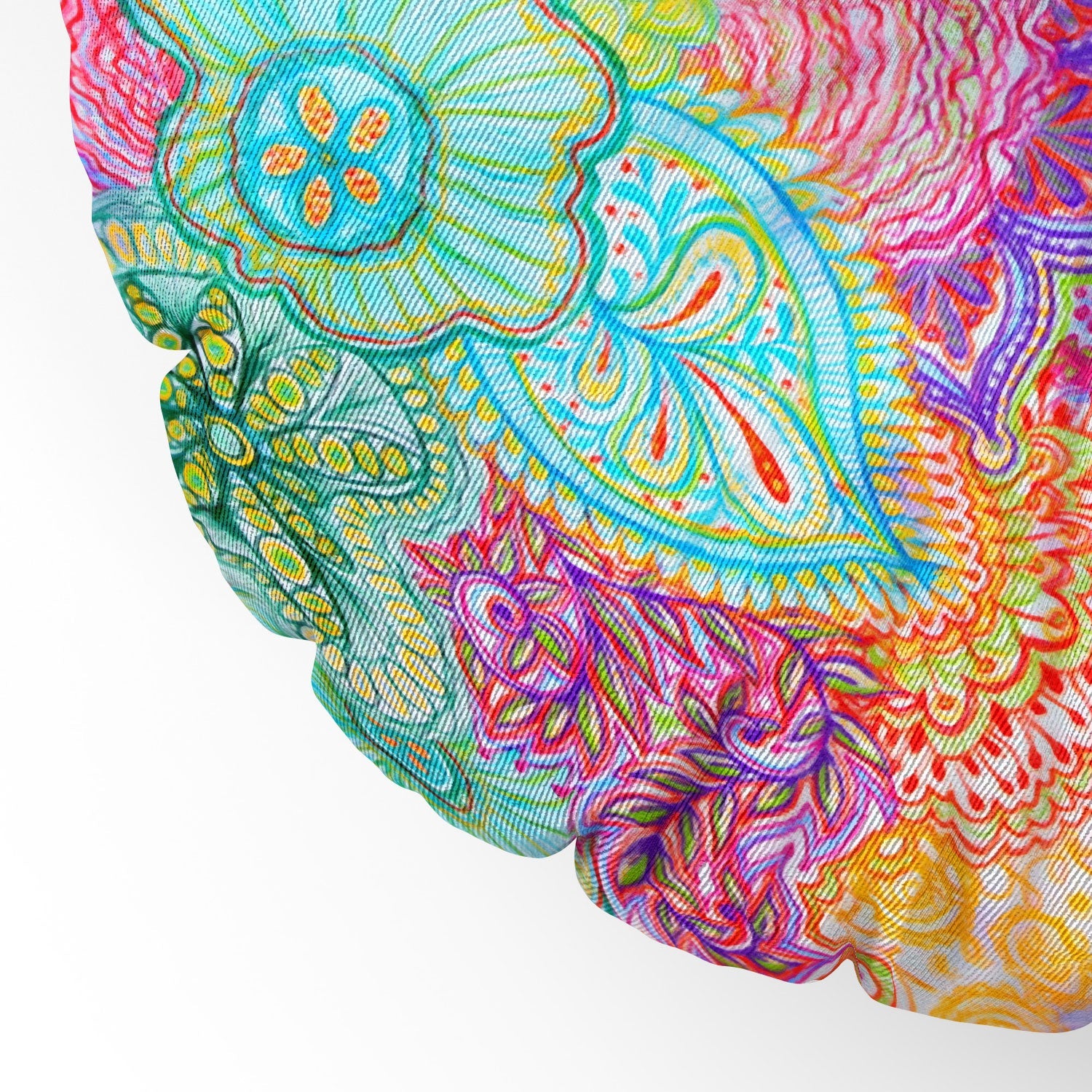 Stephanie Corfee Flourish Floor Pillow Round