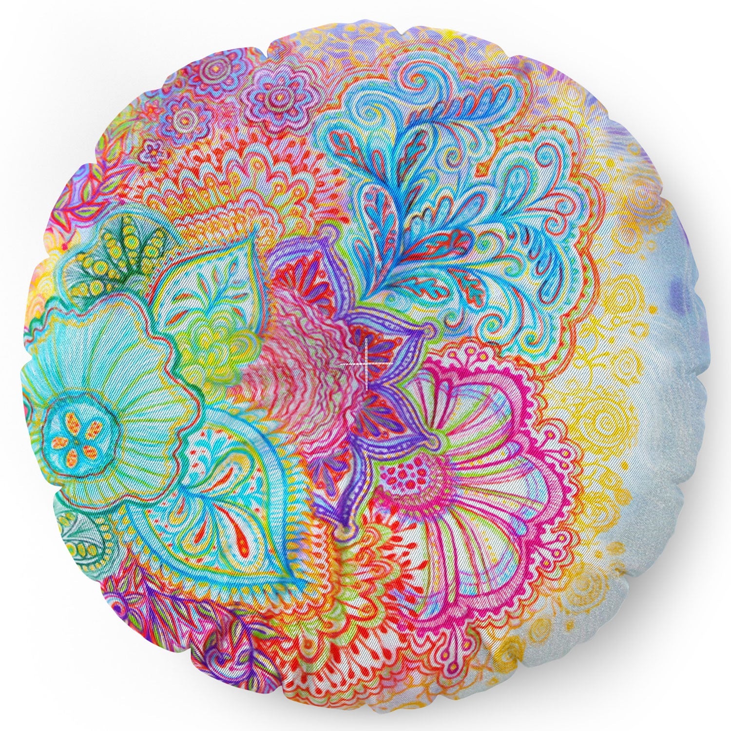 Stephanie Corfee Flourish Floor Pillow Round